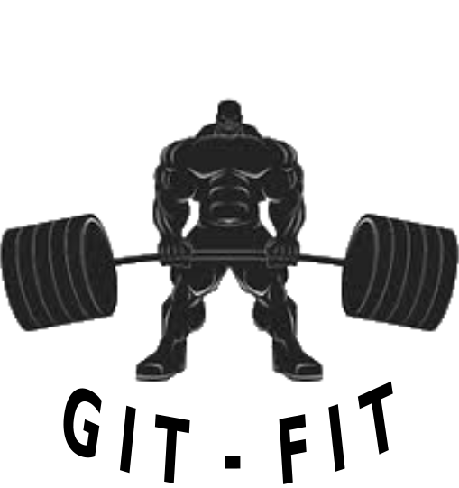Buff Guy Dead Lifting barbell cartoon
